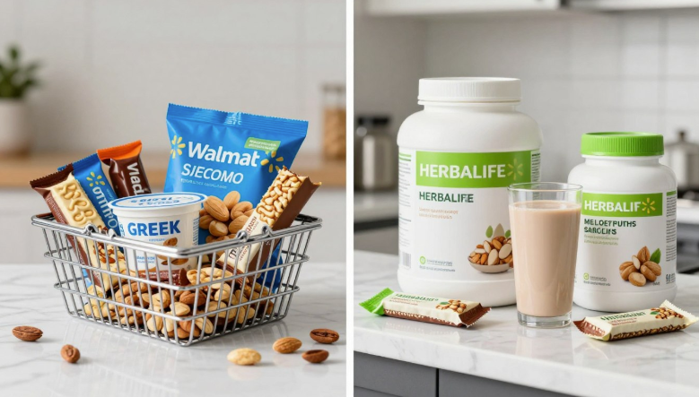 Healthy Snacks to Buy at Walmart vs Herbalife: Guide
